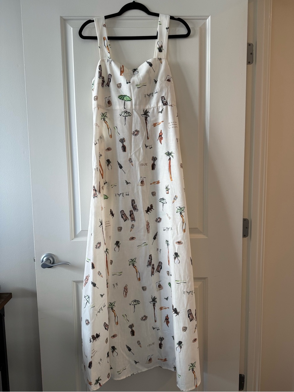 Commense Beach Print Maxi Dress - Picture 1 of 4